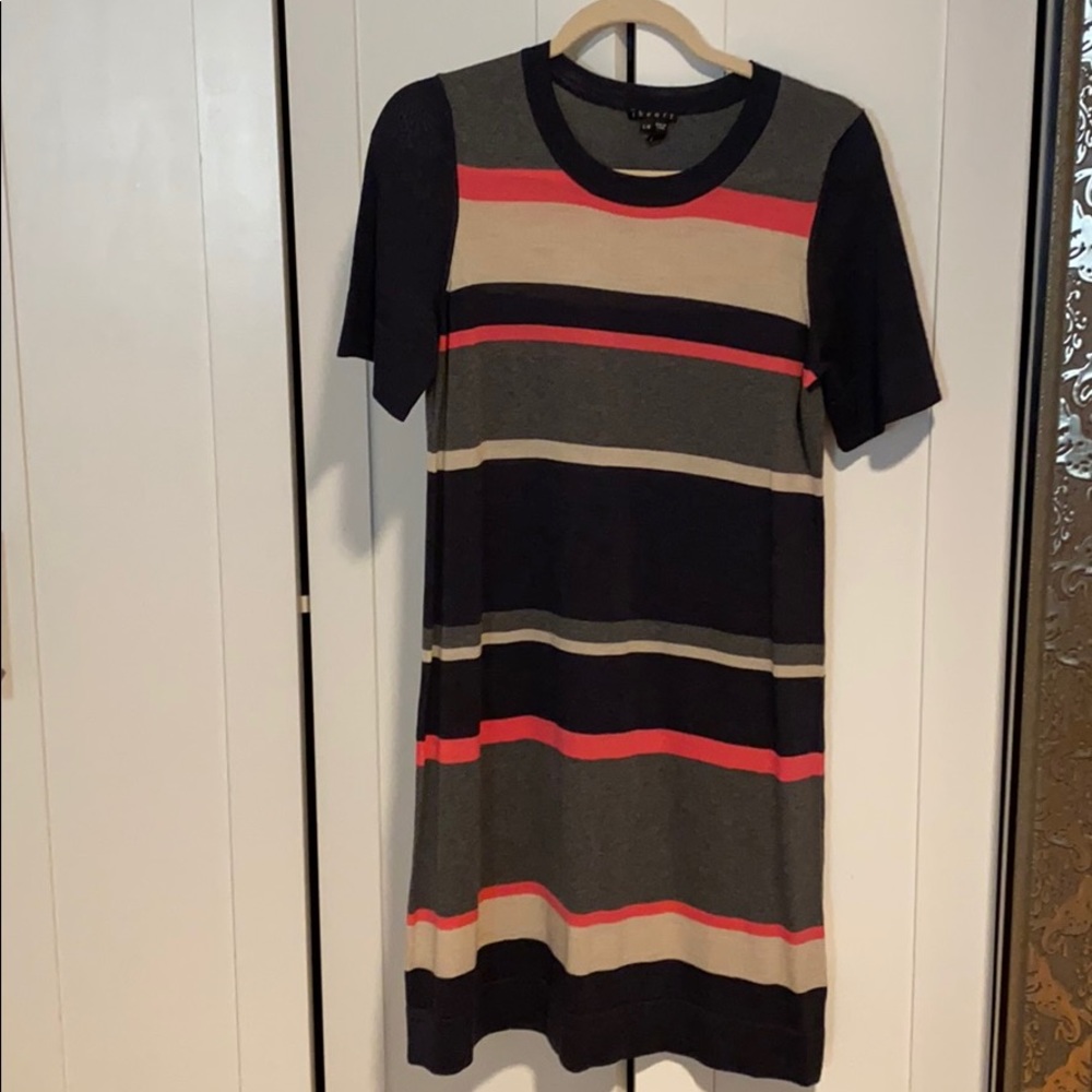 Theory A line sweater dress